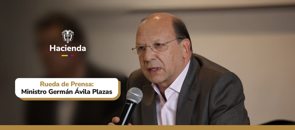 FOTO: Rueda de Prensa Ministro Germán Ávila Plazas