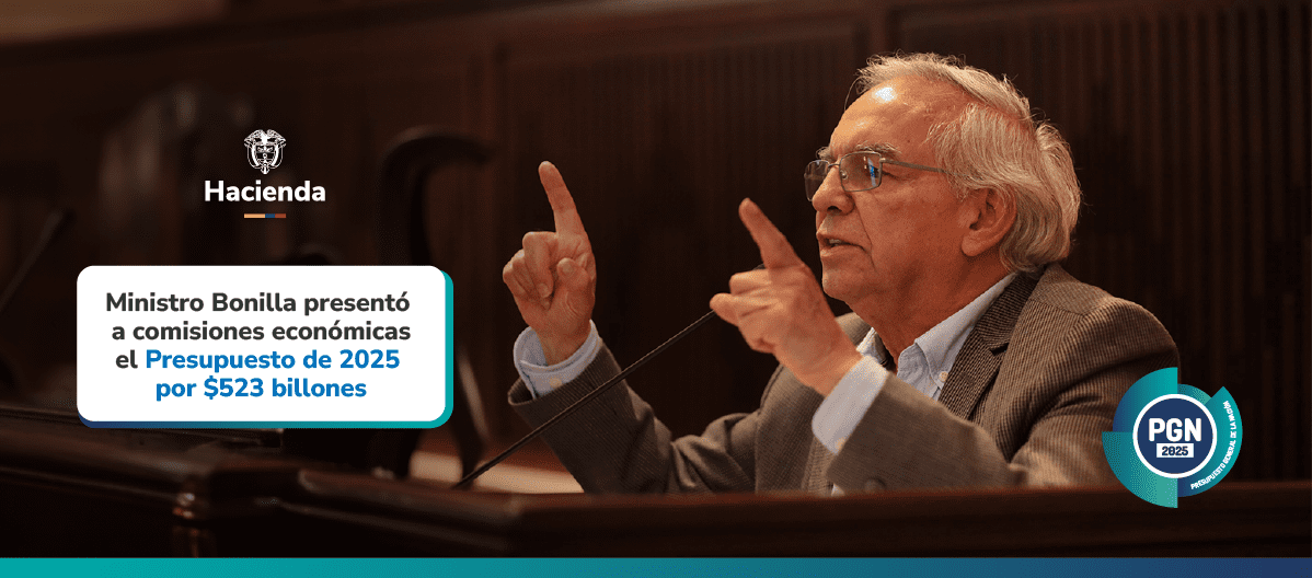 Imagen de Ricardo Bonilla hablando