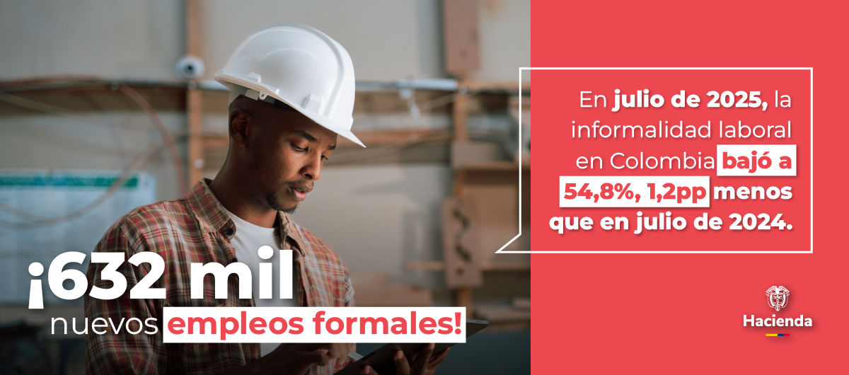 632 mil nuevos empleos formales