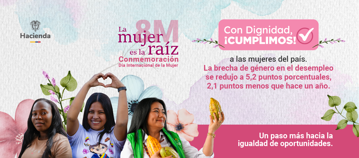 Con Dignidad Cumplimos a las mujeres del país