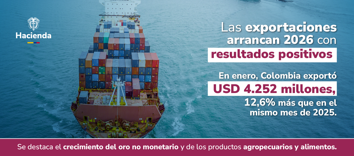 Las exportaciones arrancan 2026 con señales positivas