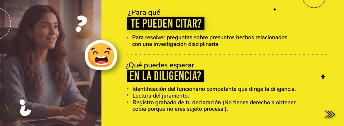 FOTO Cita de la Declaración Juramentada