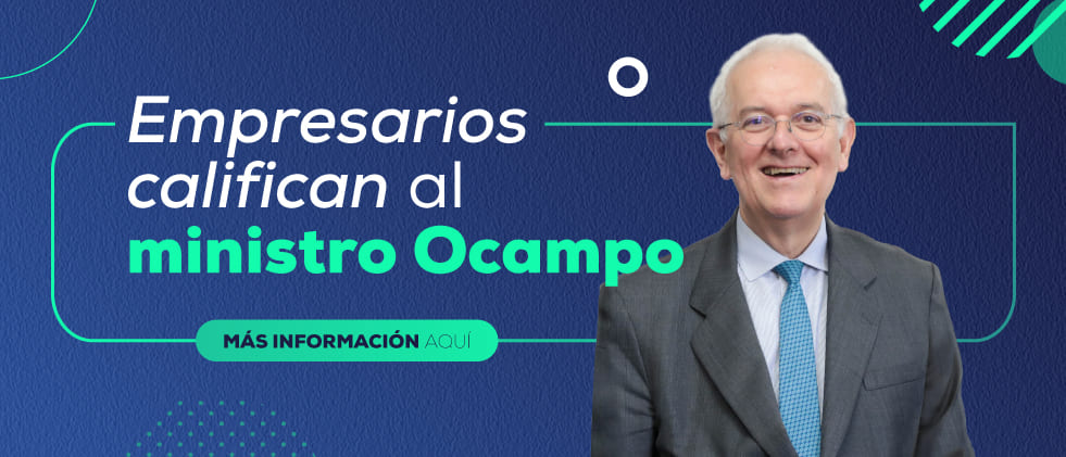 Imagen Empresarios califican ministro Ocampo