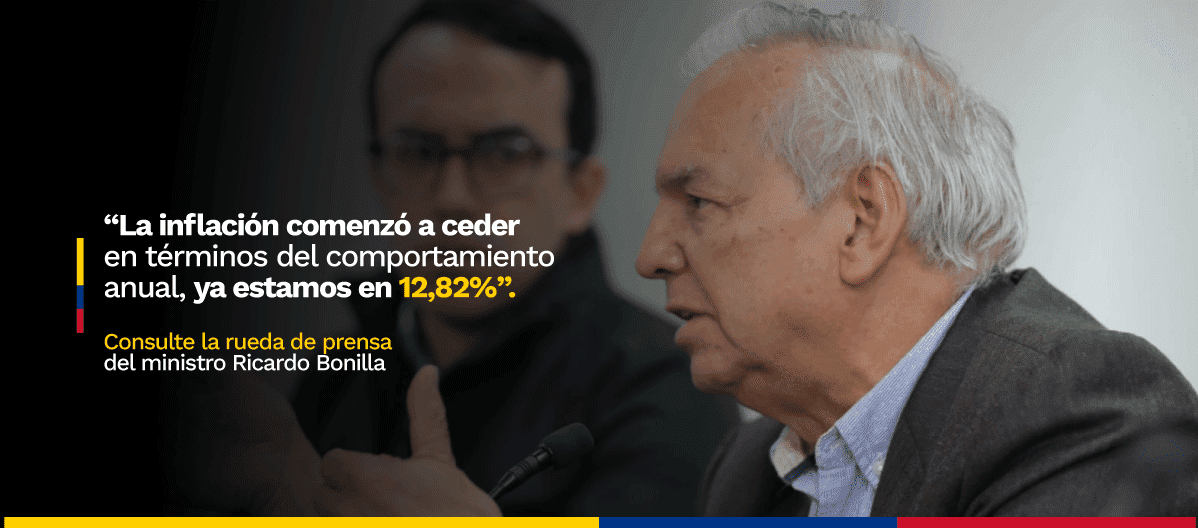 Imagen de Ricardo Bonilla hablando