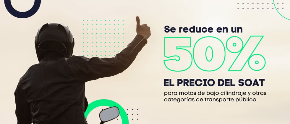 Imagen Se reduce en un 50% el precio del Soat
