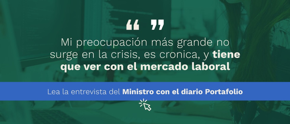 Imagen Mi preocupación más grande no surge en la crisis, es cronica, y tiene que ver con el mercado laboral
