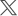 Logo de x